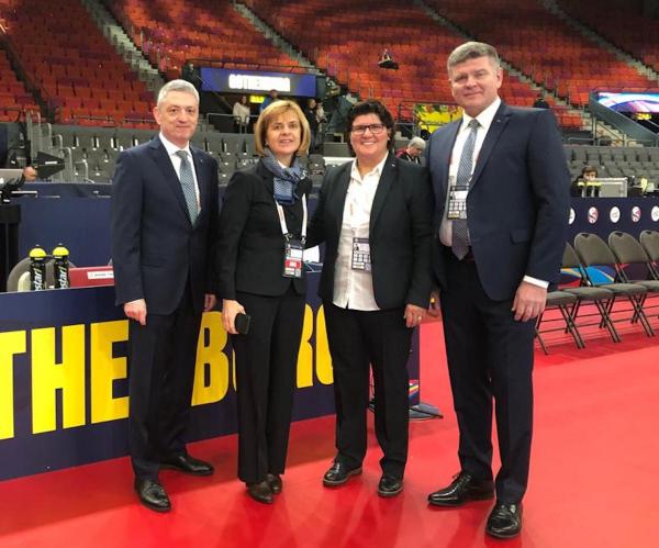 Jutta Ehrmann-Wolf war bei der EHF EURO 2020 in Göteborg im Einsatz