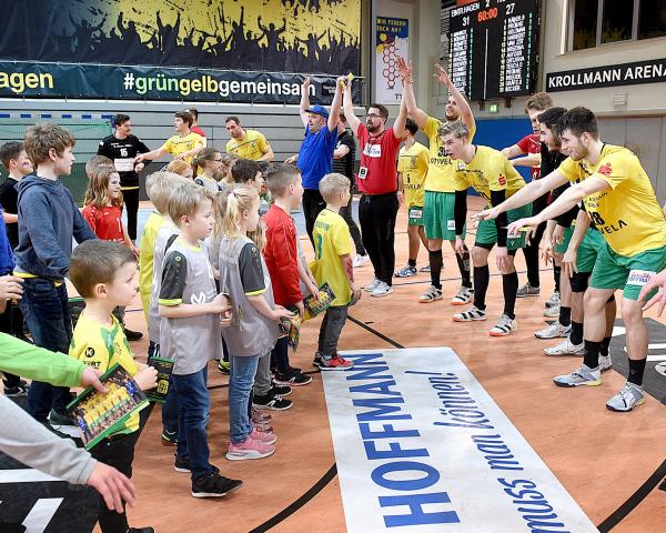 Eintracht Hagen feiert den Sieg am Kids Day