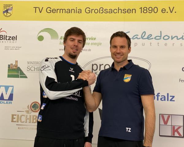 Fabian Lieb und Tom Zahn - TV Germania Großsachsen