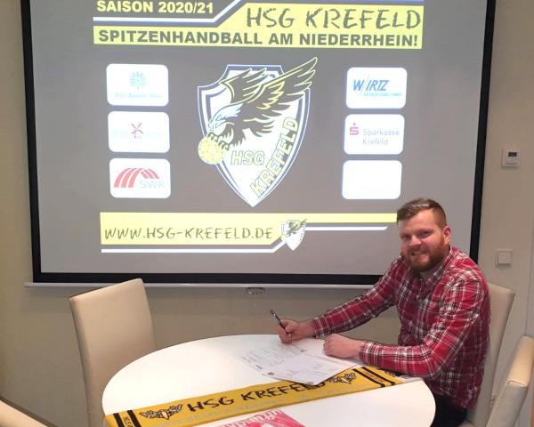 Mathis Stecken, HSG Krefeld - Neuzugang für Saison 2020/21