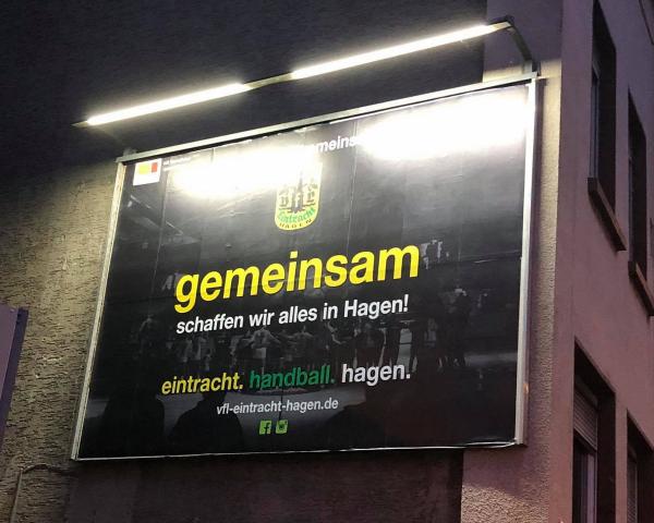 Plakataktion des VfL Eintracht Hagen