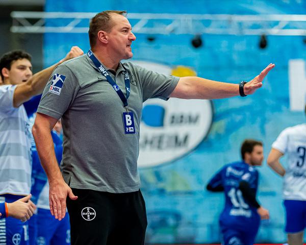 TSV-Trainer Dusko Bilanovic möchte auch in Aue punkten.