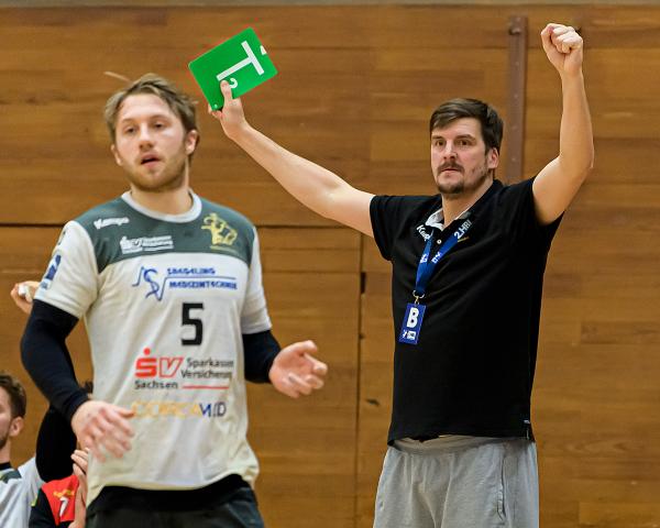 Rico Göde und der HC Elbflorenz konnten im Sachsenderby gegen den EHV Aue jubeln. 