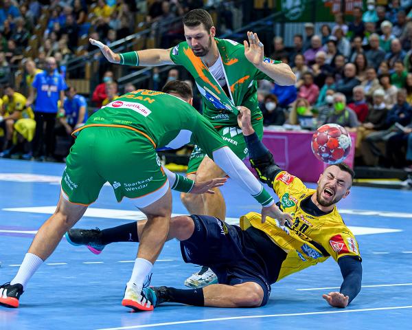 Jannik Kohlbacher und die Rhein-Neckar Löwen haben derzeit zu kämpfen.