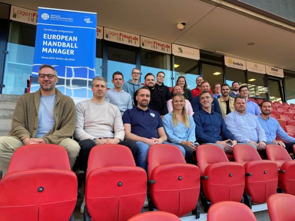 Der 7. Jahrgang der European Handball Manager-Weiterbildung.