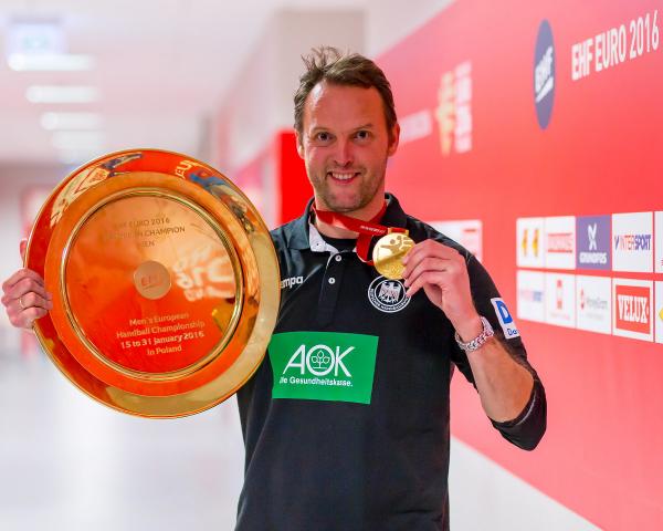 Dagur Sigurdsson holte bei der EM 2016 mit dem DHB-Team den letzten Titel und kurz darauf bei Olympia auch die letzte Medaille in der Halle