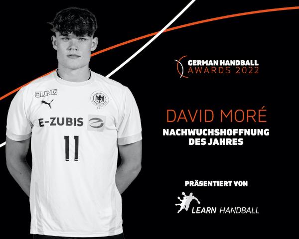 David Móré, Rhein-Neckar Löwen, German Handball Awards Nachwuchshoffnung