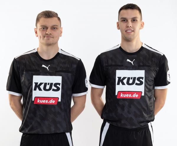 Konrad Gimmler und Jannik Rips sind nach einem Jahr Zwangspause zurück auf dem Spielfeld. 
