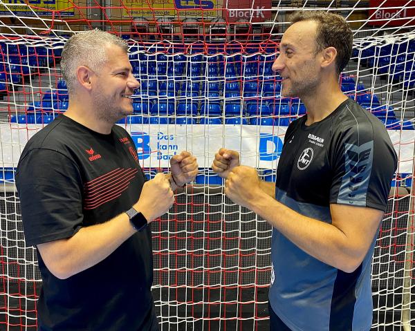 Arjan Haenen und Roberto Garcia Parrondo treffen in Melsungen aufeinander.