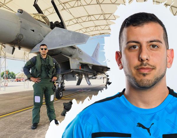 Deniz Argav ist Drittliga-Schiedsrichter - und Eurofighter-Pilot